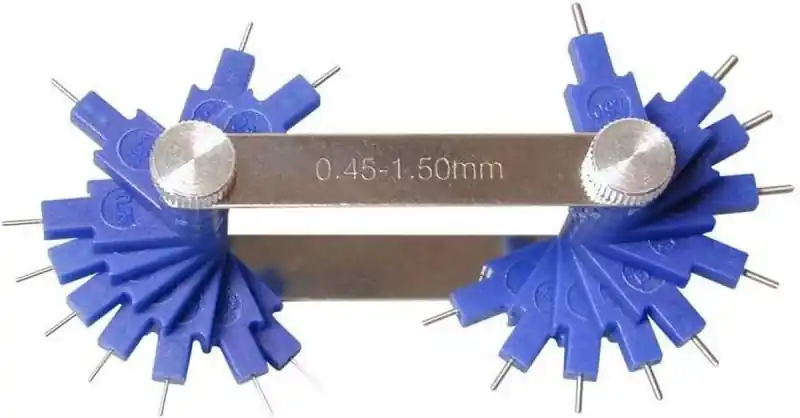 BUZZETTI NARZĘDZIE DO POMIARU I CZYSZCZENIA DYSZ GAŹNIKA OD 0,45MM DO 1,5MM Szybka wysyłka