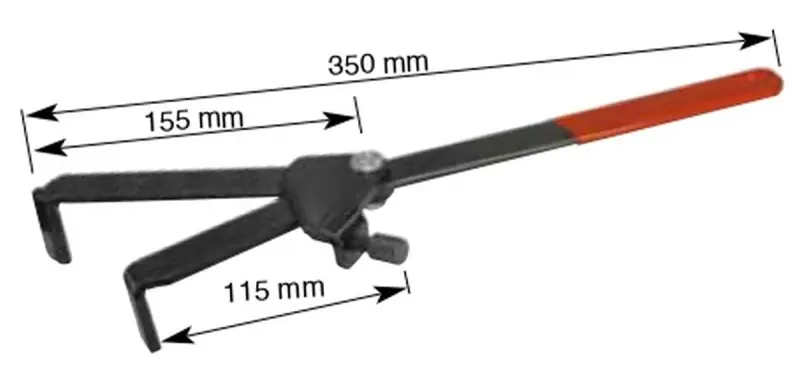 BUZZETTI NARZĘDZIE KLUCZ DO BLOKOWANIA MAGNETA , KOSZA SPRZĘGŁOWEGO REGULOWANY 69-125MM Nie przegap