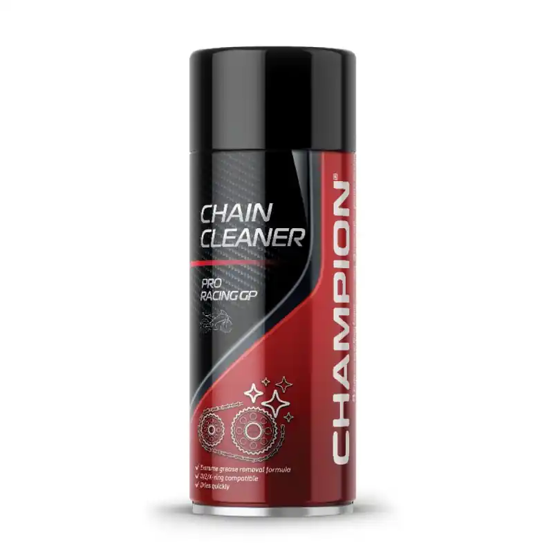 Do wyczerpania zapasów CHAMPION SPRAY DO CZYSZCZENIA ŁAŃCUCHÓW PRORACING GP CHAIN CLEANER 400ML (AKC)