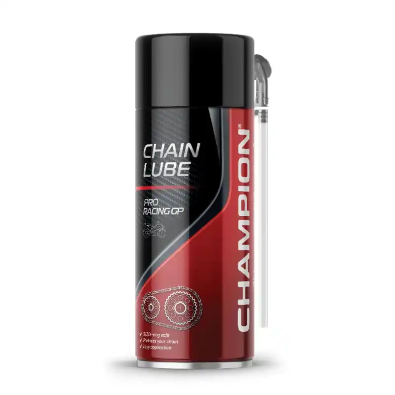Popularny CHAMPION SMAR DO ŁAŃCUCHA PRORACING GP CHAIN LUBE 400ML (AKC)