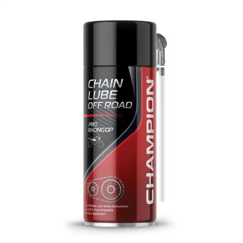 Popularny CHAMPION SMAR DO ŁAŃCUCHA PRORACING GP CHAIN LUBE OFF ROAD 400ML (AKC)