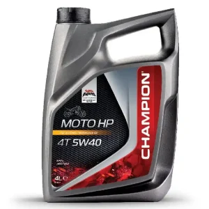 CHAMPION OLEJ SILNIKOWY MOTO HP 4T 5W40 4L MA2 PÓŁSYNTETYCZNY (AKC) Nowość