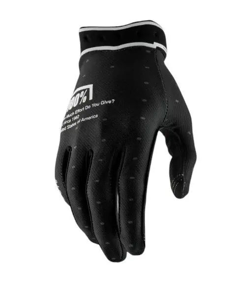 100 PROCENT RĘKAWICE CROSS/ENDURO RIDEFIT BLACK KOLOR CZARNY ROZMIAR XL Tylko dziś