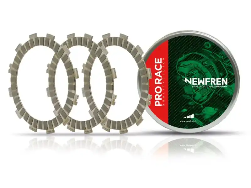 NEWFREN TARCZE SPRZĘGŁOWE PRO RACING GAS GAS 200/250/300 EC/MC/MX 2T ‘97-‘19; FSE/FSR 400/450/515 ‘03-‘09; RIEJU MR 200/250/300 ‘22-‘23; SHERCO SE 250/300R FACTORY ‘20-‘23 Bezpieczne zakupy