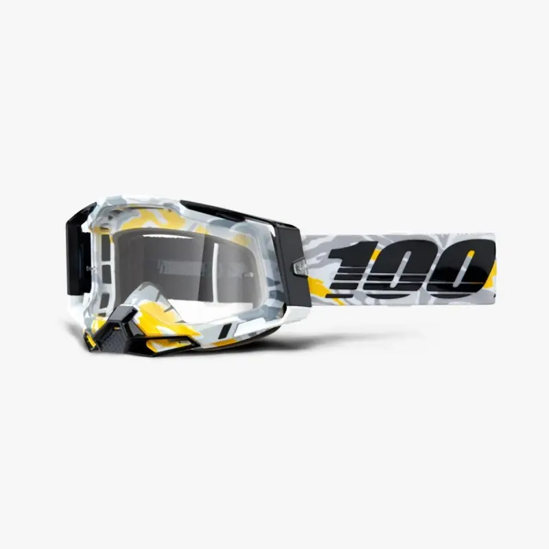 100 PROCENT WYPRZEDAŻ GOGLE RACECRAFT 2 KORB - CLEAR LENS - KOLOR BIAŁY/SZARY/CZARNY/ŻÓŁTY SZYBKA PRZEŹROCZYSTA Kup teraz