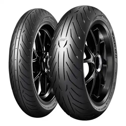 Bezpieczne zakupy PIRELLI KOMPLET OPON (3111400/25) 120/70ZR17 ANGEL GT II (A) (58W) TL M/C PRZÓD DOT 2025 + (3112100/25) 180/55ZR17 ANGEL GT II (A) (73W) TL M/C TYŁ DOT 2025 + CZAPKA