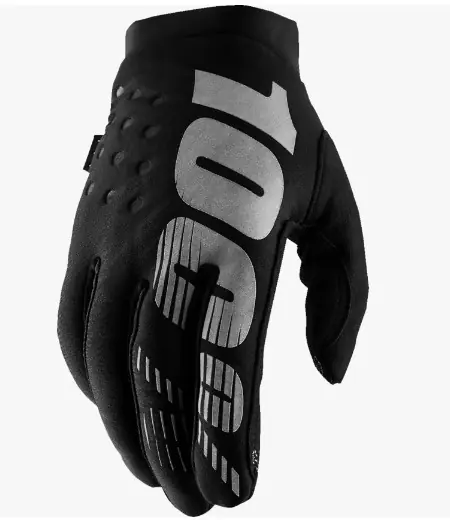 Kup teraz 100 PROCENT RĘKAWICE CROSS/ENDURO BRISKER SOFTSHELL WOMAN DAMSKIE KOLOR CZARNY/SZARY ROZMIAR S