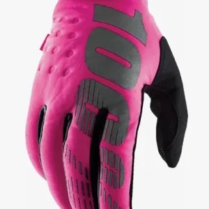 Kup online 100 PROCENT RĘKAWICE CROSS/ENDURO BRISKER SOFTSHELL WOMAN DAMSKIE KOLOR RÓŻOWY/CZARNY ROZMIAR M
