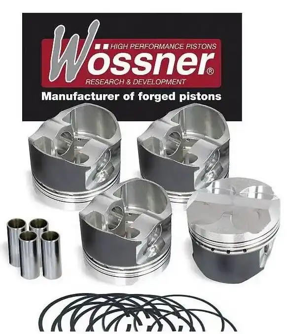 WOSSNER KOMPLET TŁOKÓW SUZUKI (4T) GSXR 1300 HAYABUSA 99-07 TURBO 9 1 TALL DECK ( 81,00 MM ) 4 szt. (NA ZAMÓWIENIE) Rabat
