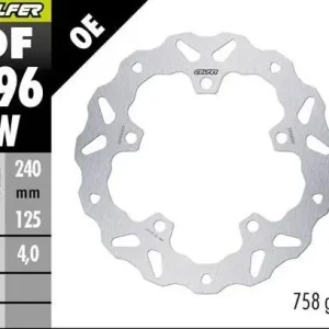 Obniżka ceny GALFER TARCZA HAMULCOWA TYŁ KTM 390R/X ADVENTURE ‘25- (WAVE FIXED) (240X125X5MM)