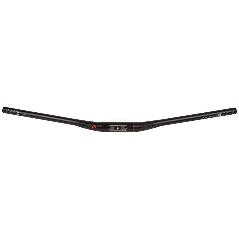 Bezpieczne zakupy ERGOTEC Low Riser Bar Ray 35.0 kierownica zjazdowa DH FR AM gięta 35,0x780 mm czarna