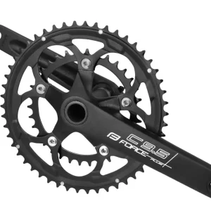 Wyjątkowa oferta FORCE Road C9.5+ mechanizm korbowy szosowy 50/34 aluminiowy na łożyska zewnętrzne 175MM