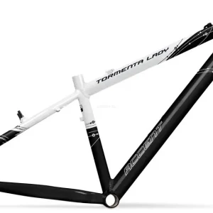 Nowość ACCENT TORMENTA LADY rama rowerowa damska MTB aluminiowa czarno-biała