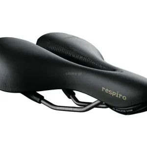 SELLE ROYAL RESPIRO MODERATE LEATHER 60st. 9031 Siodło rowerowe męskie skórzane elastomery Wyjątkowa oferta
