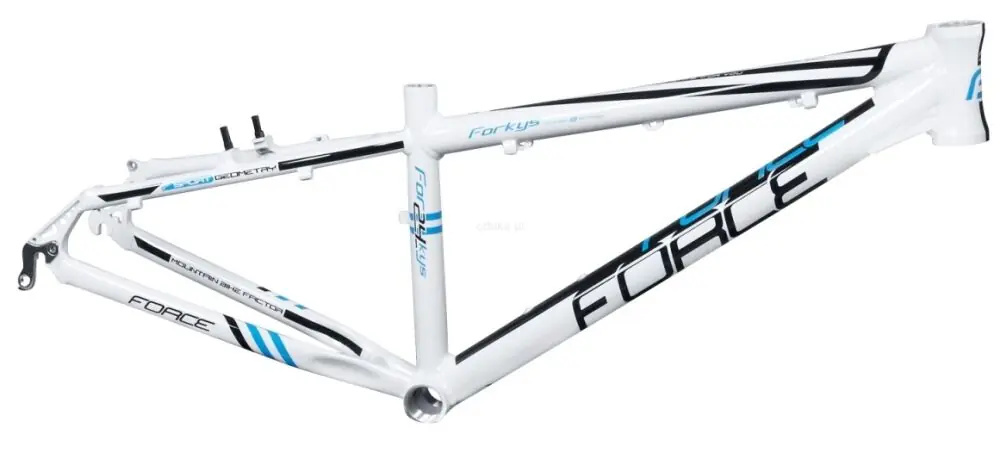 Dodaj do koszyka FORCE FORKYS MTB rama biała młodzieżowa 24"