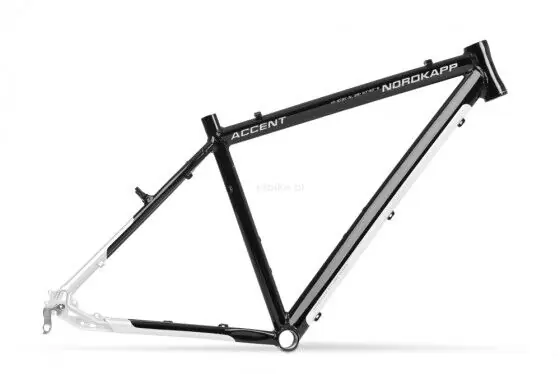 ACCENT NORDKAPP aluminium 6061-T6 czarno-biała połysk Rabat