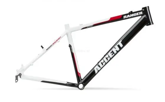 Oferta czasowa ACCENT RANGER aluminium 6061-T6 czarno-biało-czerwona