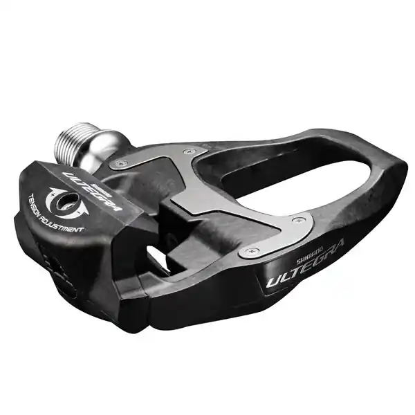 Sprawdź teraz SHIMANO PD-6800 ULTEGRA pedały rowerowe szosowe SPD SL z blokami czarne oś 52 mm