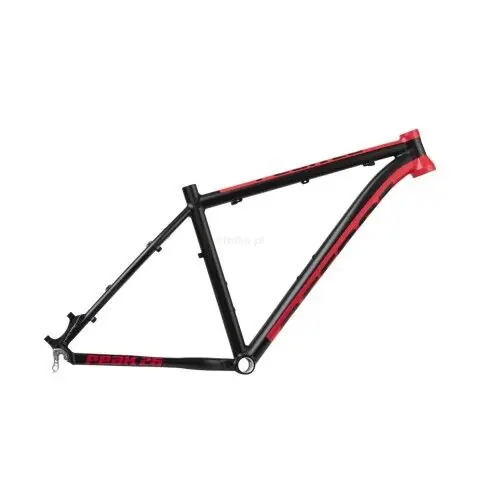 ACCENT PEAK 26 Aluminium 6061-T6 MTB czarno-czerwona mat. Szybka wysyłka