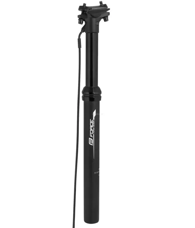 FORCE Dropp wspornik siodła dropper 30,9x405mm 100mm czarny mat Tylko dziś