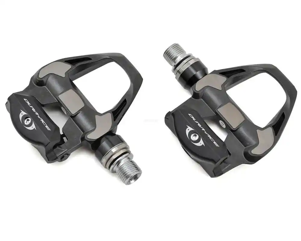 SHIMANO DURA-ACE PD-R9100 SPD-SL pedały rowerowe szosowe z blokami czarne 228g +4mm Dodaj do koszyka