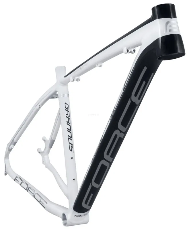 Bezpieczna płatność FORCE GRANNUS MTB 29" Rama Taper biała