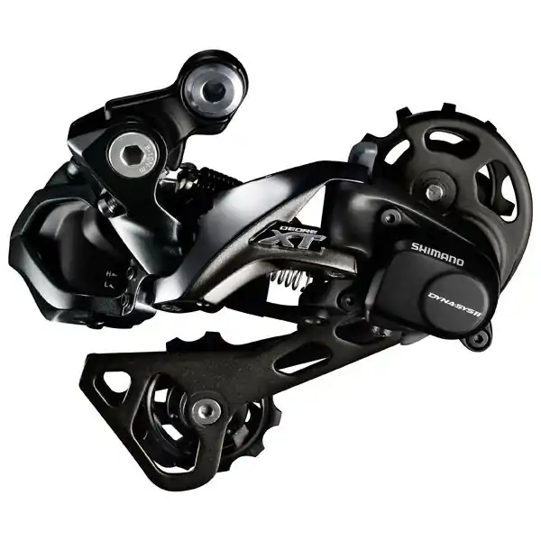 Popularny SHIMANO DEORE XT RD-M8050 Di2 GS SHADOW+ przerzutka tylna elektroniczna czarna