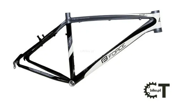 FORCE MTB rama rowerowa MTB aluminiowa czarno-biała Obniżka ceny