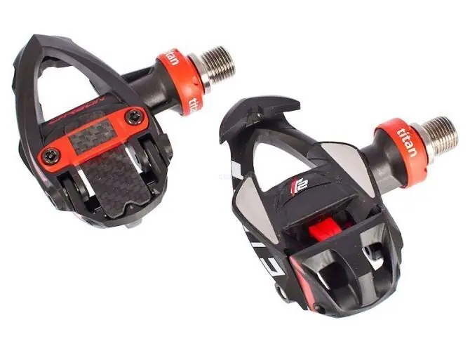 Łatwy zwrot TIME I-CLIC 2 TITAN CARBON Pedały rowerowe szosowe z blokami