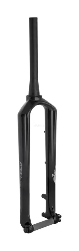 Cena promocyjna FORCE Widelec MTB 29" tapered oś 15 mm karbonowy