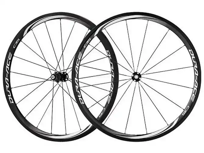 Dostępne od ręki SHIMANO WH 9000 C35 TU DURA ACE zestaw kół szosowych Carbon na szytke