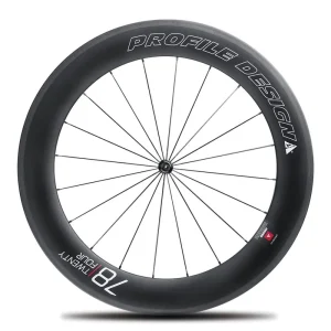PROFILE DESIGN Zestaw Kół TwentyFour 78 Carbon Clincher Wysoka jakość