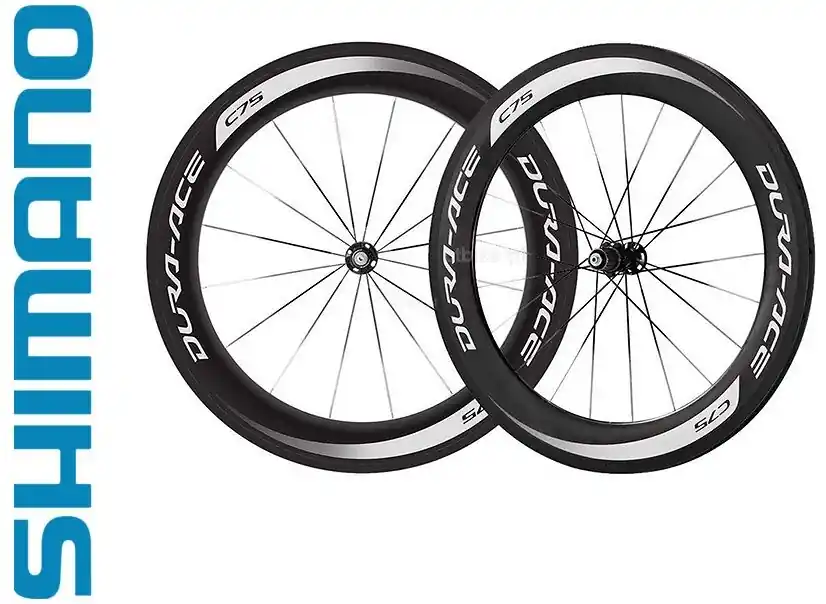 Nie przegap SHIMANO WH 9000 C75 TU DURA ACE ZESTAW KÓL SZOSOWYCH CARBON NA SZYTKĘ