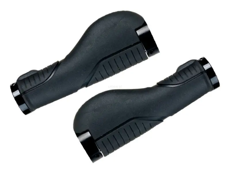CLARK‘S CE212 LOCK-ON chwyty kierownicy ergonomiczne czarne klamry czarne aluminiowe Szybka dostawa