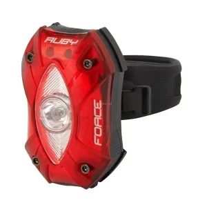 Wysoka jakość FORCE Lampka tylna RUBY 1 x CREE XP-E LED 60 lumenów USB