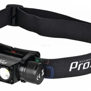 Darmowy zwrot PROX Aries II Lampa czołowa czołówka USB 1100 LM aluminiowa
