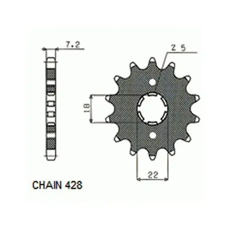 Darmowy zwrot Zębatka Napędowa Sunstar Sunf213-15 (Jtf1559.15)