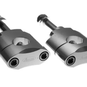 Tylko do końca tygodnia ACCEL MOCOWANIE/PODWYŻKI KIEROWNICY (28,6MM) WYS. 34,7MM ZE ŚRUBĄ M12 KOLOR SREBRNY (BM-07SV28)