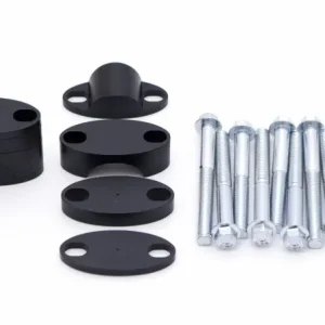 Szybka dostawa ACCEL MOCOWANIE/PODWYŻKI KIEROWNICY (DÓŁ-28,6/GÓRA-28,6MM) (PLASTERKI 18+5+10+6=39MM) KOLOR CZARNY (BMA-01BK)