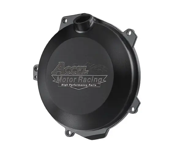 Wyprzedaż ACCEL POKRYWA SPRZĘGŁA ALUMINIOWA (Z USZCZELKĄ) KTM SXF 250/350 ‘11-‘15, HUSQVARNA 250/350 ‘14-‘15 KOLOR CZARNY - PROMOCJA