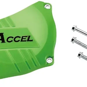Tani ACCEL OSŁONA POKRYWY SPRZĘGŁA (PLASTIKOWA) KAWASAKI KXF250 ‘09-‘17 KOLOR ZIELONY