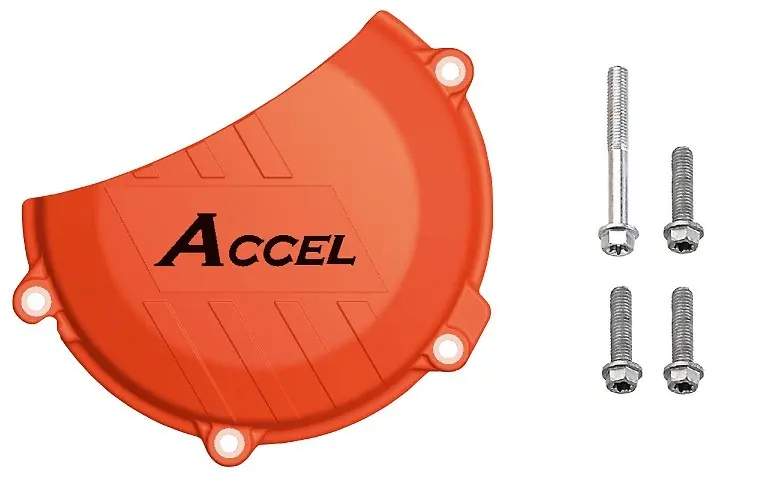 Najlepsza cena ACCEL OSŁONA POKRYWY SPRZĘGŁA (PLASTKIOWA) KTM SXF450 ‘16-, KOLOR POMARAŃCZOWY - PROMOCJA