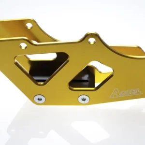 Najlepsza cena ACCEL PROWADNICA ŁAŃCUCHA KPL. YAMAHA YZ ‘97-‘07, YZF ‘98-‘06 RM/RMZ/DRZ KOLOR ZŁOTY