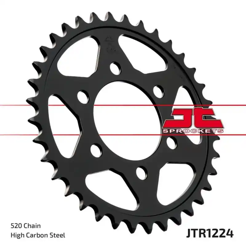 Dostępne od ręki JT ZĘBATKA TYLNA HONDA CBF 250R ABS ‘18- ‘19, CB 300R ‘19 (JTR1224.36)* (ŁAŃC. 520)
