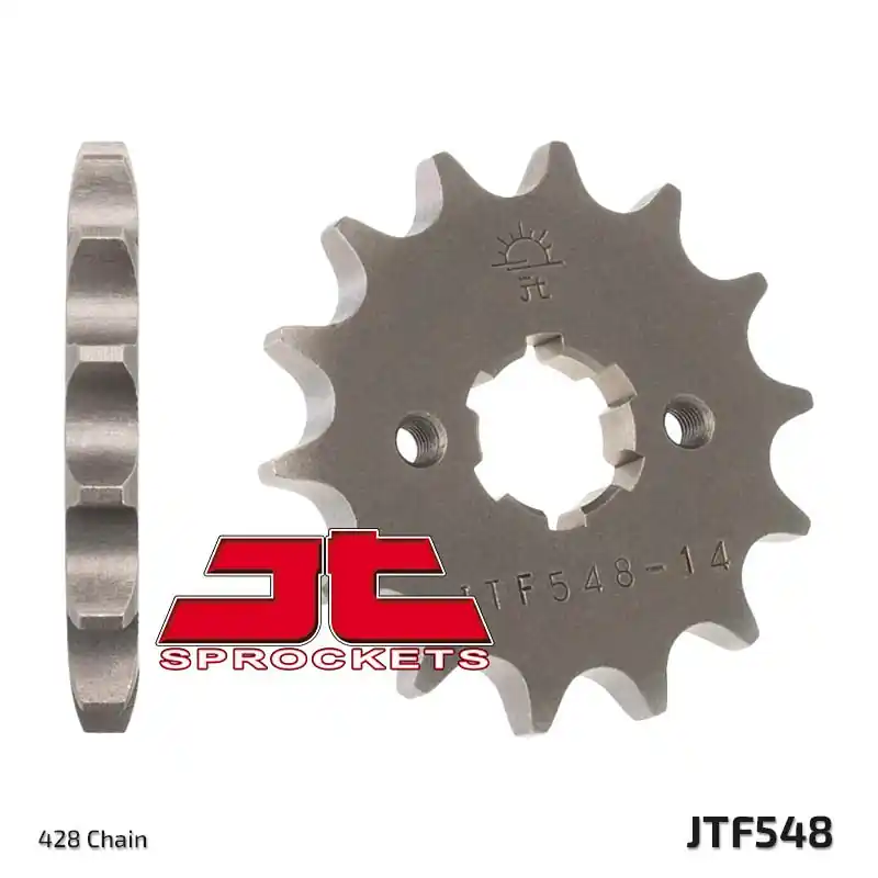 Hit cenowy JT ZĘBATKA PRZEDNIA 2177 14 YAMAHA YBR125 ‘05- ‘15, XT 125 R/X 08-11 (217714JT) (ŁAŃC. 428)