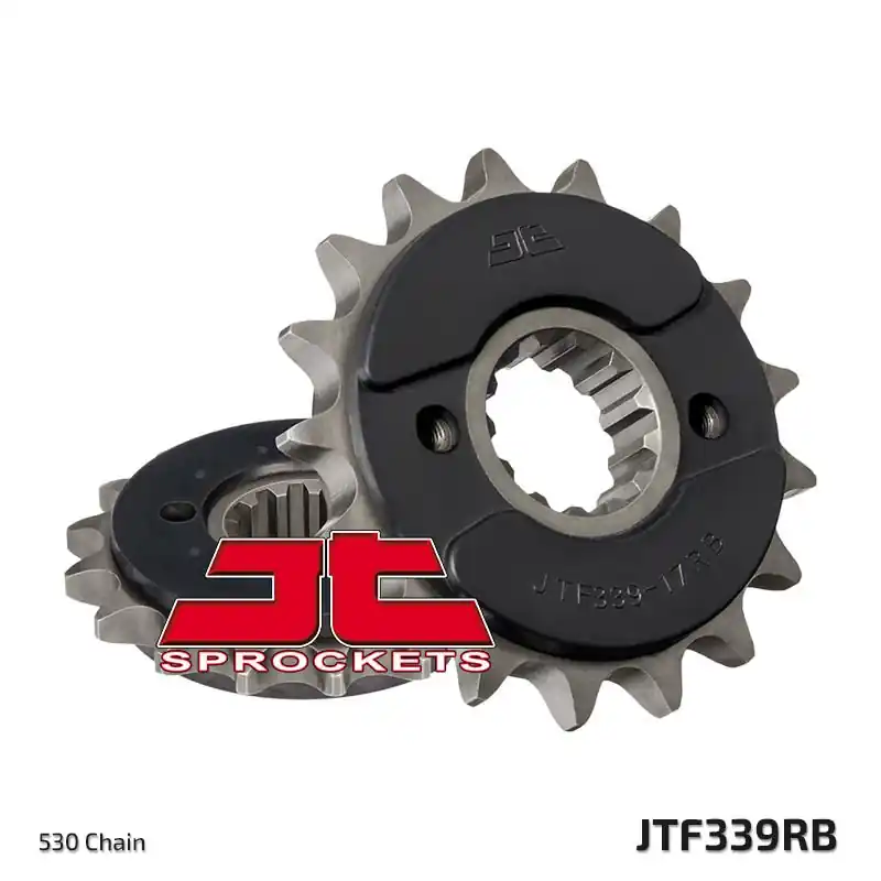 Cena promocyjna JT ZĘBATKA PRZEDNIA 339 16 Z GUMĄ HONDA VFR 750 86-87, CBX 750F 84-86, VFR 800 ‘02- ‘14 (33916JTRB) (ŁAŃC. 530)