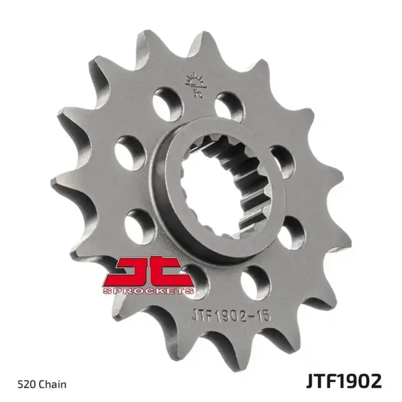 JT ZĘBATKA PRZEDNIA 1252 17 Z GUMĄ KTM LC4 400/600/620/640/690 (125217JTRB) (ŁAŃC. 520) Wyprzedaż