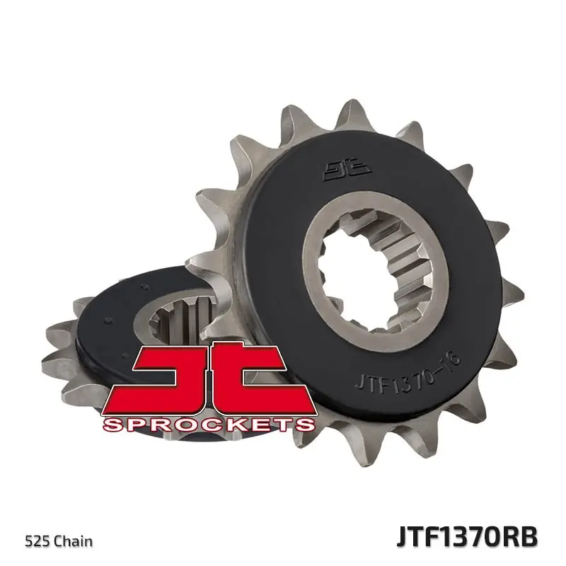 Bezpieczna płatność JT ZĘBATKA PRZEDNIA 2068 16 Z GUMĄ HONDA CBR 600F ‘99- ‘14, CBR 600RR ‘03- ‘23, XL 1000V, CRF 1000L, CBR 1000RR (206816JTRB) (