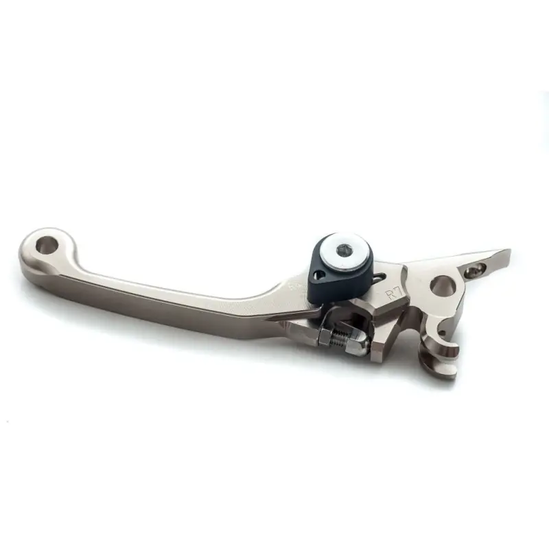 ACCEL DŹWIGNIA (KLAMKA NIEŁAMKA) HAMULCA KTM HUSQVARNA (BREMBO) ‘05- ‘13 KOLOR TYTANOWY - PROMOCJA Super okazja