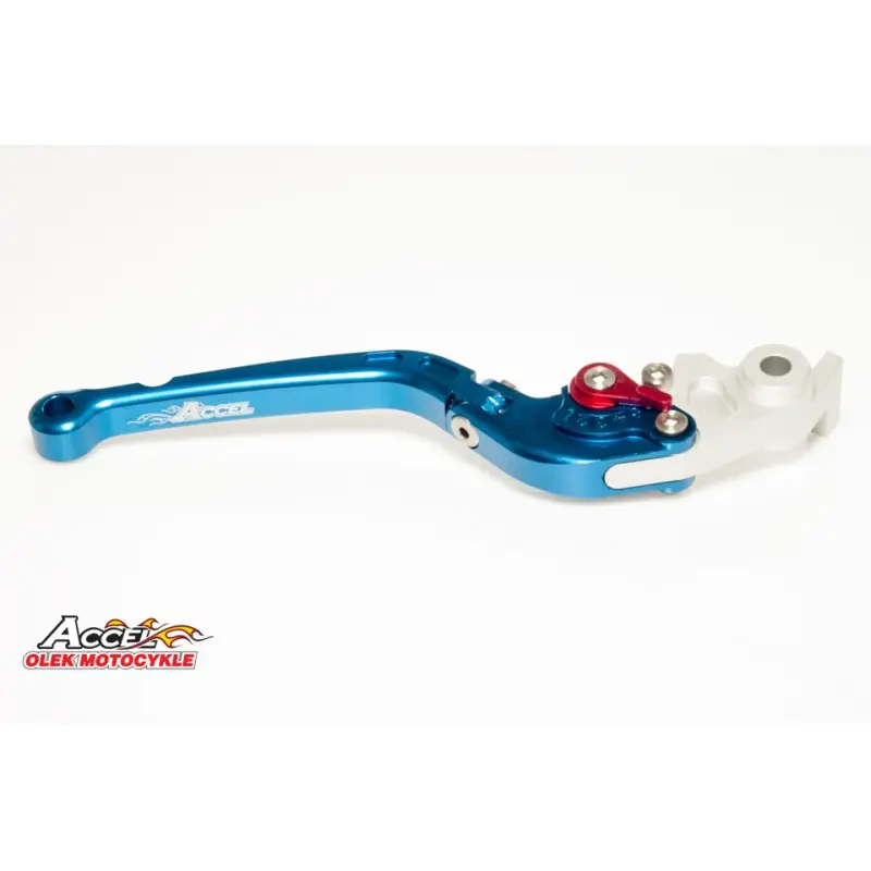 Oferta czasowa ACCEL DŹWIGNIA (KLAMKA NIEŁAMKA) HAMULCA YAMAHA R6 ‘05-13,YZF R1 ‘04-13, MT01 ‘04-09 KOLOR NIEBIESKI (DHY10SA) (AFBL-09-4BL)
